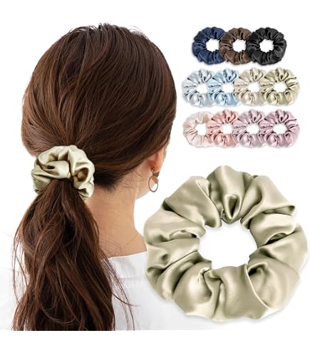 Amazon | [セリーヌ] ヘアアクセサリー シュシュ ヘアゴム トリオンフ